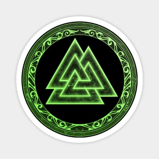 Valknut Viking Warrior Symbol Magnet